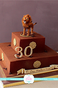 Торт Лев – торты на день рождения от сутдии «Бискотто»