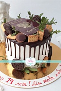 Торт Большому – торты на день рождения от сутдии «Бискотто»