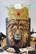 Торт Царь зверей –  день рождения от сутдии «Бискотто»