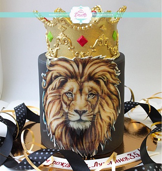 Торт Царь зверей от сутдии «Бискотто»