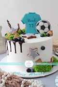 Торт Футболисту – детские торты от сутдии «Бискотто»