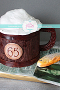 Торт Под Пивко – торты на день рождения от сутдии «Бискотто»