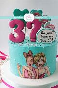 Торт Девичник – торты на день рождения от сутдии «Бискотто»
